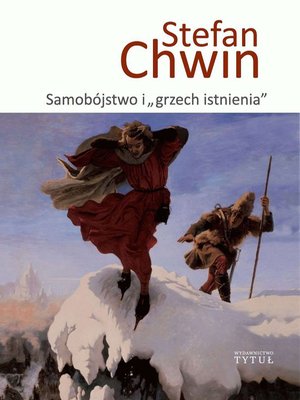 Samobójstwo i "grzech istnienia" – ebook