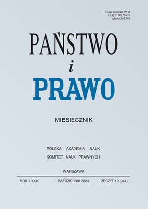 Państwo i Prawo. Nr 10/2024 – ebook