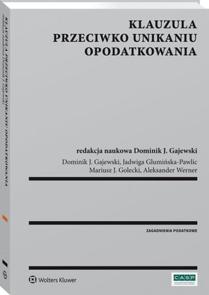 Klauzula przeciwko unikaniu opodatkowania – ebook