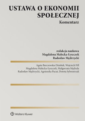 Ustawa  o ekonomii społecznej. Komentarz – ebook