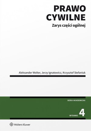 Prawo cywilne. Zarys części ogólnej – ebook