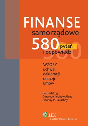 Finanse samorządowe. 580 pytań i odpowiedzi – ebook