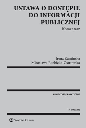 Ustawa o dostępie do informacji publicznej. Komentarz – ebook