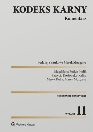 Kodeks karny. Komentarz – ebook