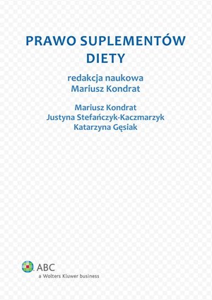 Prawo suplementów diety – ebook