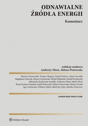Odnawialne źródła energii. Komentarz – ebook