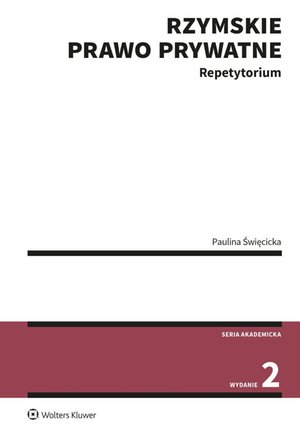 Rzymskie prawo prywatne. Repetytorium – ebook