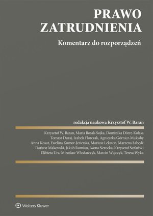 Prawo zatrudnienia. Komentarz do rozporządzeń – ebook