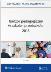 Nadzór pedagogiczny w szkole i przedszkolu 2018 – ebook