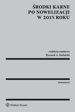 Środki karne po nowelizacji w 2015 r. – ebook