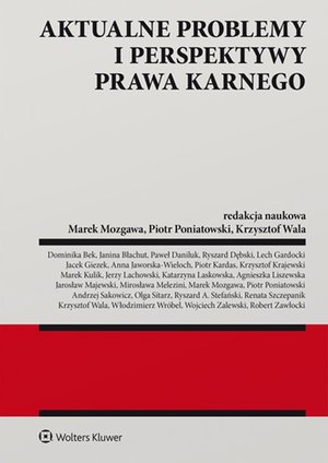 Aktualne problemy i perspektywy prawa karnego – ebook