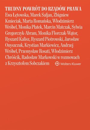 Trudny powrót do rządów prawa – ebook