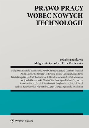 Prawo pracy wobec nowych technologii – ebook