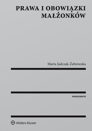 Prawa i obowiązki małżonków – ebook