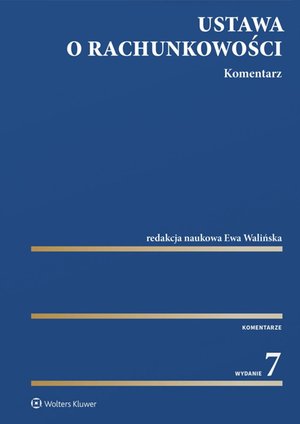 Ustawa o rachunkowości. Komentarz – ebook