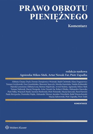 Prawo obrotu pieniężnego. Komentarz – ebook