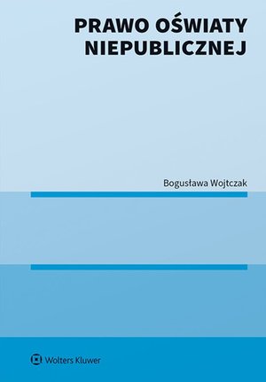 Prawo oświaty niepublicznej – ebook
