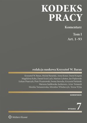 Kodeks pracy. Komentarz. Tom 1. Tom 2 – ebook