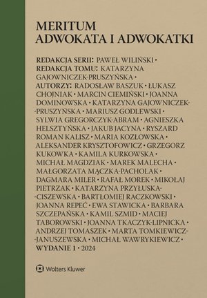 Meritum adwokata i adwokatki – ebook