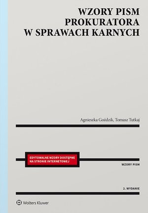 Wzory pism prokuratora w sprawach karnych – ebook