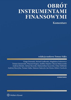 Obrót instrumentami finansowymi. Komentarz – ebook