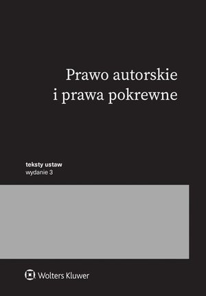 Prawo autorskie i prawa pokrewne. Przepisy – ebook