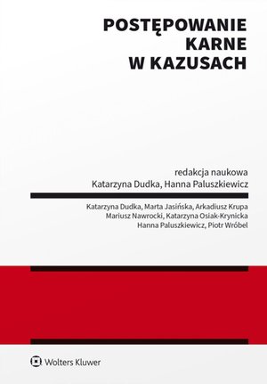 Postępowanie karne w kazusach – ebook