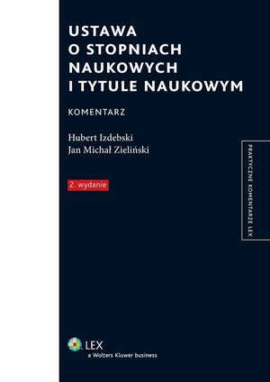 Ustawa o stopniach naukowych i tytule naukowym. Komentarz – ebook