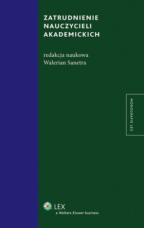 Zatrudnienie nauczycieli akademickich – ebook