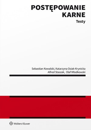 Postępowanie karne. Testy – ebook