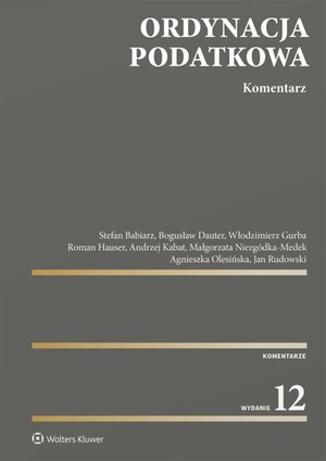 Ordynacja podatkowa. Komentarz – ebook