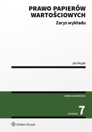 Prawo papierów wartościowych. Zarys wykładu – ebook