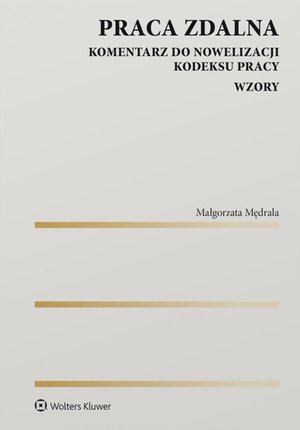 Praca zdalna. Komentarz do nowelizacji Kodeksu pracy. Wzory – ebook