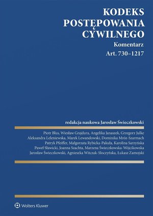 Kodeks postępowania cywilnego. Komentarz. Art. 730-1217 – ebook