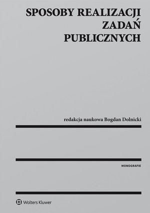 Sposoby realizacji zadań publicznych – ebook