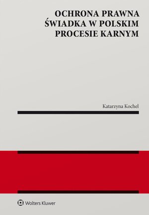 Ochrona prawna świadka w polskim procesie karnym – ebook