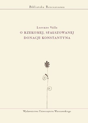 O rzekomej, sfałszowanej donacji Konstantyna – ebook