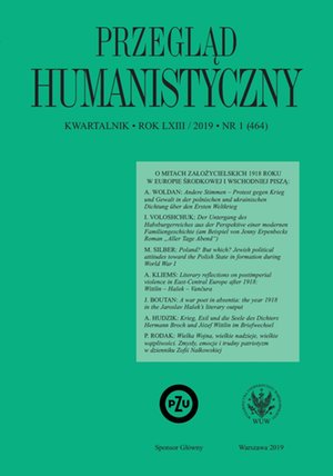Przegląd Humanistyczny 2019/1 (464) – eprasa