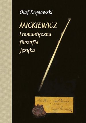 Mickiewicz i romantyczna filozofia języka – ebook