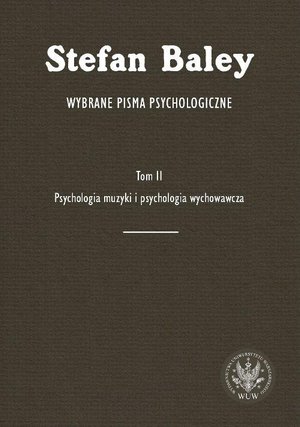 Wybrane pisma psychologiczne. Tom II – ebook