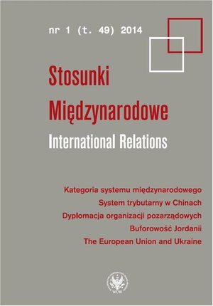 Stosunki Międzynarodowe. International Relations 2014/1 (49) – eprasa