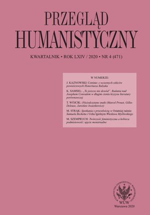 Przegląd Humanistyczny 2020/4 (471) – ebook