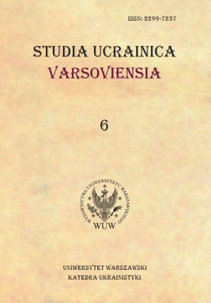 Studia Ucrainica Varsoviensia 2018/6 – eprasa