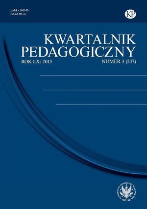 Kwartalnik Pedagogiczny 2015/3 (237) – eprasa