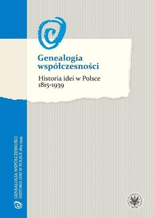 Genealogia współczesności – ebook