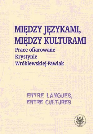 Między językami, między kulturami/Entre langues, entre cultures – ebook