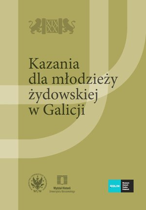 Kazania dla młodzieży żydowskiej w Galicji. Tom 2 – ebook