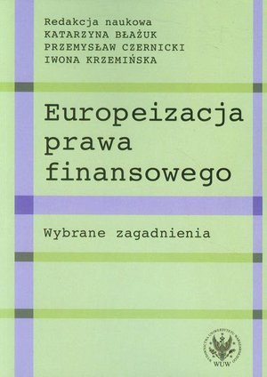 Europeizacja prawa finansowego – ebook