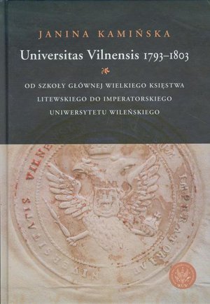 Universitas Vilnensis 1793-1803 – ebook