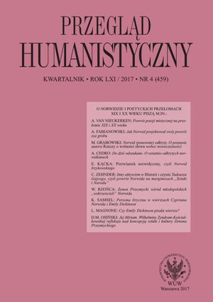 Przegląd Humanistyczny 2017/4 (459) – eprasa